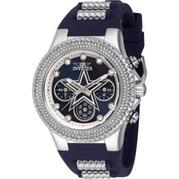 Đồng hồ Invicta NFL Dallas Cowboys Chronograph Quartz Crystal Mặt Xanh 42742 Nữ Chính hãng Sale giá Rẻ tại XaXi World
