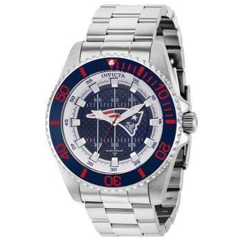Đồng hồ Invicta NFL New England Patriots Quartz Mặt Xanh 36921 Nam Chính hãng Sale giá Rẻ tại XaXi World