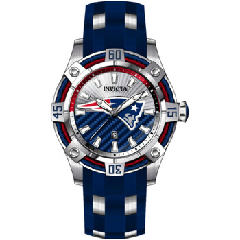 Đồng hồ Invicta NFL New England Patriots Quartz Mặt Bạc 43300 Nam Chính hãng Sale giá Rẻ tại XaXi World
