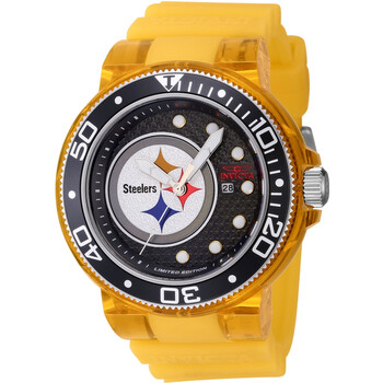 Đồng hồ Invicta NFL Pittsburgh Steelers Quartz Mặt Bạc 41450 Nam Chính hãng Sale giá Rẻ tại XaXi World