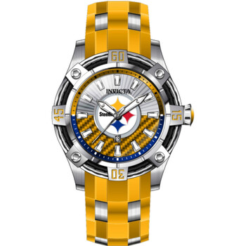 Đồng hồ Invicta NFL Pittsburgh Steelers Quartz Mặt Bạc 42073 Nam Chính hãng Sale giá Rẻ tại XaXi World