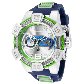 Đồng hồ Invicta NFL Seattle Seahawks Silver-tone Dial 35869 Nam Chính hãng Sale giá Rẻ tại XaXi World