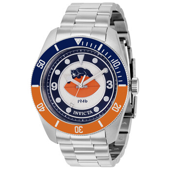Đồng hồ Invicta NFL Chicago Bears Quartz Mặt Bạc 37236 Nam Chính hãng Sale giá Rẻ tại XaXi World