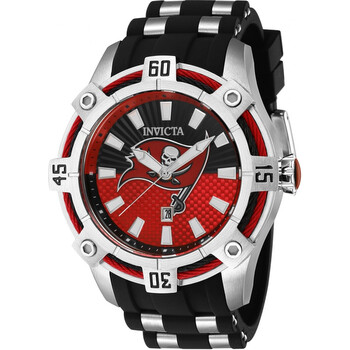 Đồng hồ Invicta NFL Tampa Bay Buccaneers Quartz Mặt Đen 42072 Nam Chính hãng Sale giá Rẻ tại XaXi World