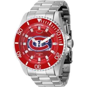 Đồng hồ Invicta NHL Montreal Canadiens Quartz Red Dial 42261 Nam Chính hãng Sale giá Rẻ tại XaXi World