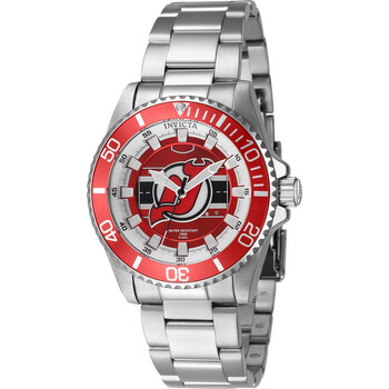 Đồng hồ Invicta NHL New Jersey Devils Quartz Red Dial 42221 Nữ Chính hãng Sale giá Rẻ tại XaXi World