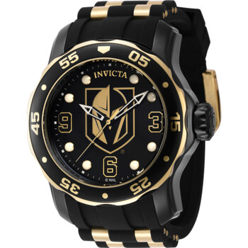 Đồng hồ Invicta NHL Vegas Golden Knights Quartz Mặt Đen 42321 Nam Chính hãng Sale giá Rẻ tại XaXi World