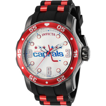 Đồng hồ Invicta NHL Washington Capitals Quartz Mặt Bạc 42663 Nam Chính hãng Sale giá Rẻ tại XaXi World