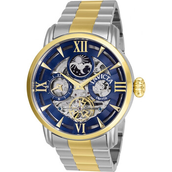Đồng Hồ Invicta Objet D Art Automatic (máy Cơ) Mặt Xanh 27577 Nam