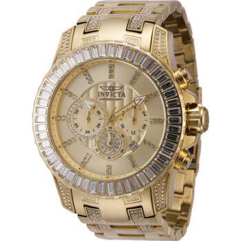 Đồng hồ Invicta Pro Diver Chronograph GMT Quartz Crystal Mặt Vàng 44173 Nam Chính hãng Sale giá Rẻ tại XaXi World