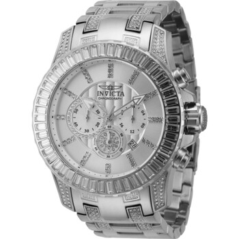 Đồng hồ Invicta Pro Diver Chronograph GMT Quartz Crystal Mặt Bạc 44178 Nam Chính hãng Sale giá Rẻ tại XaXi World