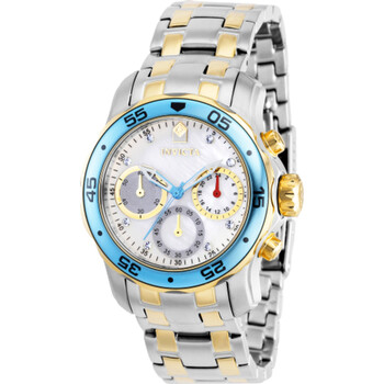 Đồng hồ Invicta Pro Diver Chronograph GMT Quartz Mặt Trắng Pha Lê 17562 Nữ Chính hãng Sale giá Rẻ tại XaXi World