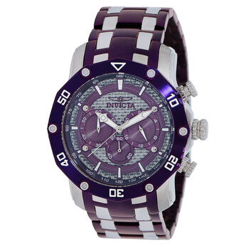 Đồng hồ Invicta Pro Diver Chronograph Quartz Purple Dial 40681 Nam Chính hãng Sale giá Rẻ tại XaXi World