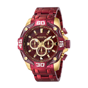 Đồng hồ Invicta Pro Diver Chronograph Quartz Red Dial 40257 Nam Chính hãng Sale giá Rẻ tại XaXi World