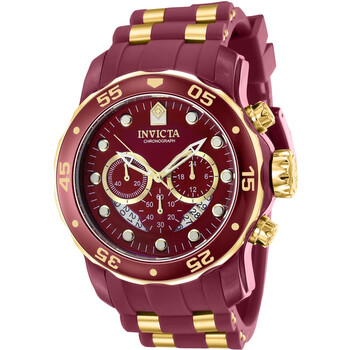 Đồng hồ Invicta Pro Diver Chronograph Quartz Red Dial 40931 Nam Chính hãng Sale giá Rẻ tại XaXi World