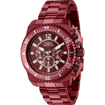 Đồng hồ Invicta Pro Diver GMT Chronograph Quartz Red Dial 40869 Nam Chính hãng Sale giá Rẻ tại XaXi World