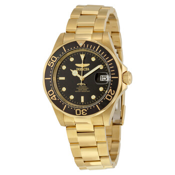 Đồng hồ Invicta Pro Diver Automatic Mặt Đen Gold-plated 8929 Nam Chính hãng Sale giá Rẻ tại XaXi World