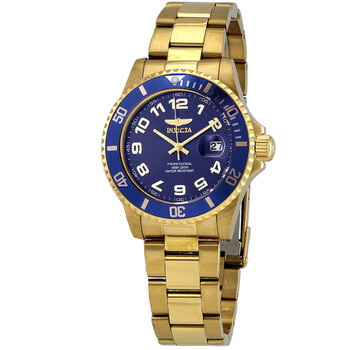 Đồng hồ Invicta Pro Diver Quartz Mặt Xanh Yellow Gold-tone 30694 Nam Chính hãng Sale giá Rẻ tại XaXi World