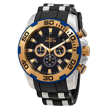Đồng hồ Invicta Pro Diver Chronograph Quartz Mặt Đen 30765 Nam Chính hãng Sale giá Rẻ tại XaXi World