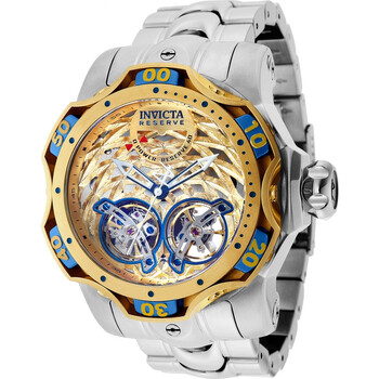 Đồng hồ Invicta Reserve Venom Automatic Gold-toned Skeleton Dial 35985 Nam Chính hãng Sale giá Rẻ tại XaXi World