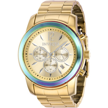 Đồng hồ Invicta Specialty Chronograph Quartz Mặt Vàng 40492 Nam Chính hãng Sale giá Rẻ tại XaXi World