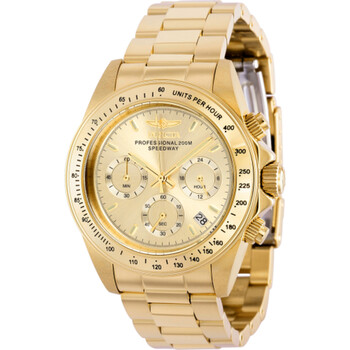 Đồng hồ Invicta Speedway GMT Chronograph Gold-tone Dial 39565 Nam Chính hãng Sale giá Rẻ tại XaXi World