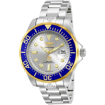 Đồng hồ Invicta Pro Diver Automatic Mặt Bạc Stainless Steel 13789 Nam Chính hãng Sale giá Rẻ tại XaXi World