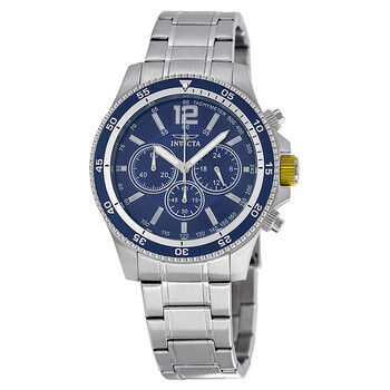 Đồng hồ Invicta Specialty Chronograph Mặt Xanh Stainless Steel 13974 Nam Chính hãng Sale giá Rẻ tại XaXi World