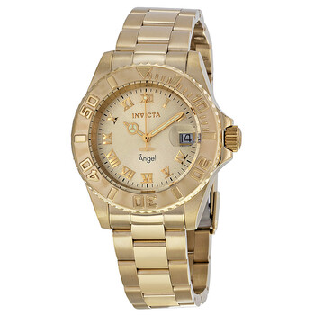 Đồng hồ Invicta Angel Mặt Vàng 18K Gold Ion-plated 14321 Nữ Chính hãng Sale giá Rẻ tại XaXi World