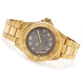 Đồng hồ Invicta Angel Charcoal Mặt Xám Yellow Gold-plated 14366 Nữ Chính hãng Sale giá Rẻ tại XaXi World