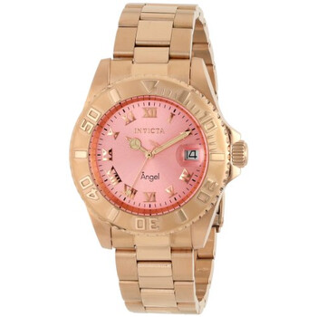 Đồng hồ Invicta Angel Mặt Hồng 18K Rose Gold Ion-plated 14369 Nữ Chính hãng Sale giá Rẻ tại XaXi World