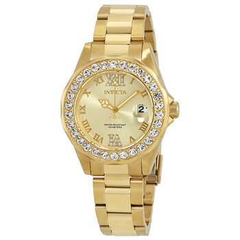 Đồng hồ Invicta Pro Diver Mặt Vàng 15252 Nữ Chính hãng Sale giá Rẻ tại XaXi World
