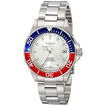 Đồng hồ Invicta Pro Diver Automatic Mặt Bạc Stainless Steel Pepsi Bezel 17041 Nam Chính hãng Sale giá Rẻ tại XaXi World