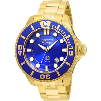 Đồng hồ Invicta Pro Diver Automatic Mặt Xanh Gold-plated 19806 Nam Chính hãng Sale giá Rẻ tại XaXi World