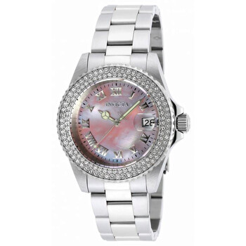 Đồng hồ Invicta Angel Pink Mặt Xà Cừ Stainless Steel 19874 Nữ Chính hãng Sale giá Rẻ tại XaXi World