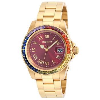 Đồng hồ Invicta Angel Burgundy Dial Gold-plated 20023 Nữ Chính hãng Sale giá Rẻ tại XaXi World