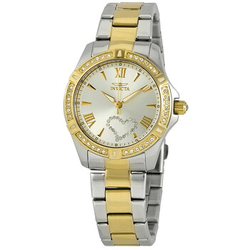 Đồng hồ Invicta Angel Mặt Bạc Dây Demi 21418 Nữ Chính hãng Sale giá Rẻ tại XaXi World