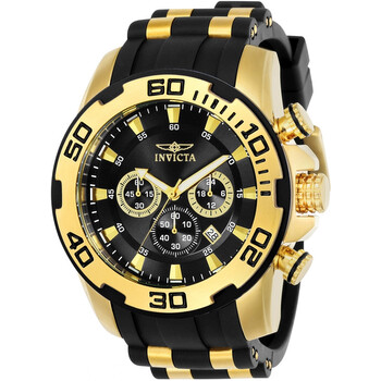 Đồng hồ Invicta Pro Diver SCUBA Chronograph Quartz Mặt Đen 22340 Nam Chính hãng Sale giá Rẻ tại XaXi World