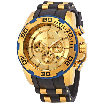 Đồng hồ Invicta Pro Diver Chronograph Mặt Vàng 22345 Nam Chính hãng Sale giá Rẻ tại XaXi World