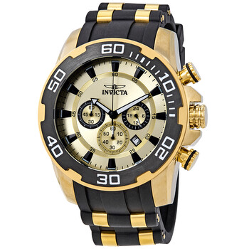 Đồng hồ Invicta Pro Diver Chronograph Mặt Vàng 22346 Nam Chính hãng Sale giá Rẻ tại XaXi World