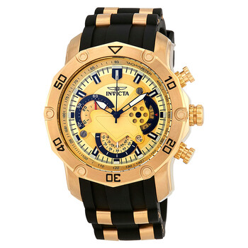 Đồng hồ Invicta Pro Diver Chronograph Mặt Vàng 23427 Nam Chính hãng Sale giá Rẻ tại XaXi World