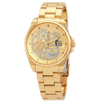 Đồng hồ Invicta Angel Gold & Mặt Bạc 23568 Nữ Chính hãng Sale giá Rẻ tại XaXi World