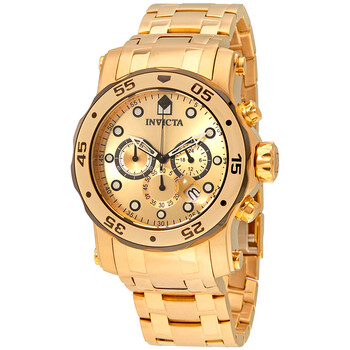 Đồng hồ Invicta Pro Diver Chronograph Mặt Vàng 23670 Nam Chính hãng Sale giá Rẻ tại XaXi World