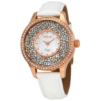 Đồng hồ Invicta Angel Mặt Xà Cừ Trắng 24588 Nữ Chính hãng Sale giá Rẻ tại XaXi World