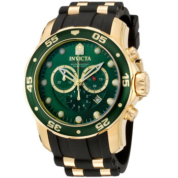 Đồng hồ Invicta Pro Diver Chronograph Mặt Xanh Lá Black Polyurethane 6984 Nam Chính hãng Sale giá Rẻ tại XaXi World