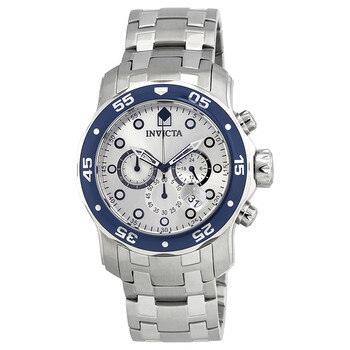Đồng hồ Invicta Pro Diver Chronograph Mặt Bạc 80058 Nam Chính hãng Sale giá Rẻ tại XaXi World