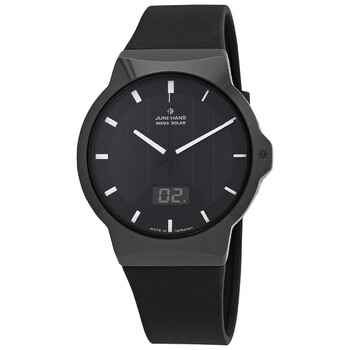 Đồng hồ Junghans Force Mega Solar Quartz Analog-Digital Mặt Đen 018/1000.00 Nam Chính hãng Sale giá Rẻ tại XaXi World