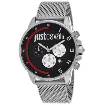 Đồng hồ Just Cavalli Chronograph Quartz Mặt Đen JC1G063M0265 Nam Chính hãng Sale giá Rẻ tại XaXi World