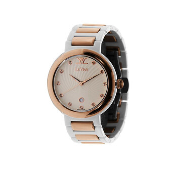 Đồng hồ Le Vian Ceramic Quartz Diamond Mặt Sâm Banh ZRPA 23B Unisex Chính hãng Sale giá Rẻ tại XaXi World