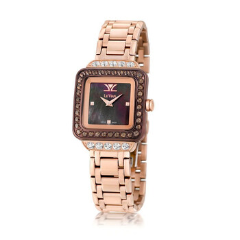Đồng hồ Le Vian Le Vian Time Quartz Mặt Đen ZRPA 56 Nữ Chính hãng Sale giá Rẻ tại XaXi World